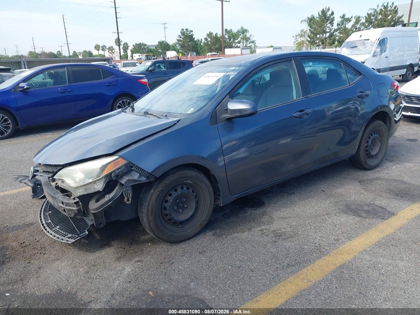Vin: 5yfburhe3gp519710, lot: 46329991, toyota corolla l 20162