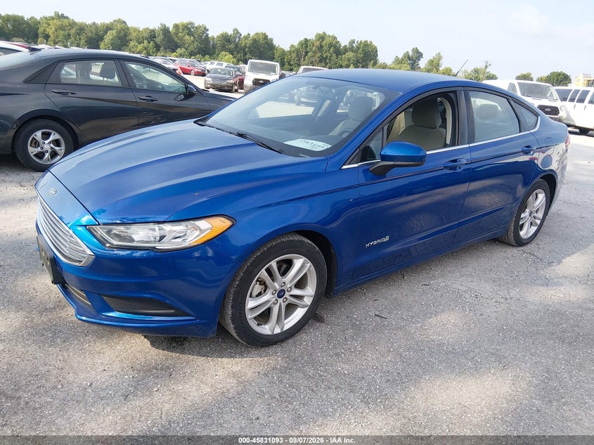 2018 FORD FUSION HYBRID auction photo 2