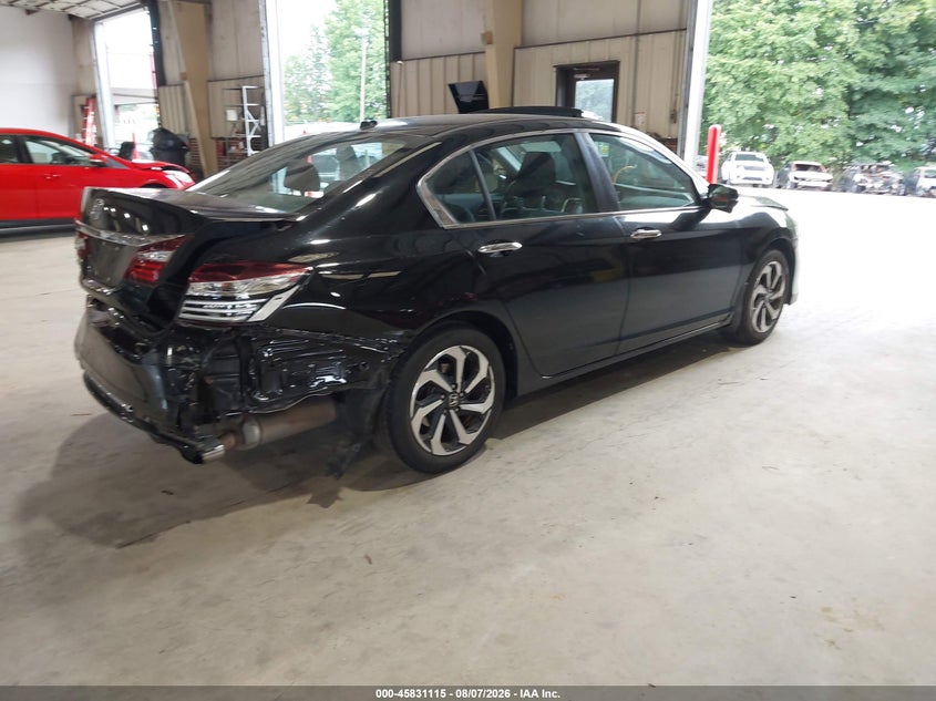 Vin: 1hgcr2f79ha104268, lot: 46330016, honda accord ex 20174
