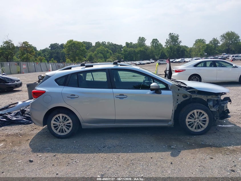 SUBARU IMPREZA 2018 VIN 4S3GTAD63J3729054