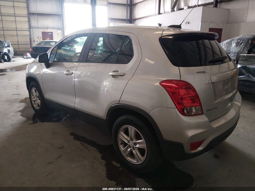 Vin: 3gncjnsb8kl211370, lot: 46330032, chevrolet trax ls 20193