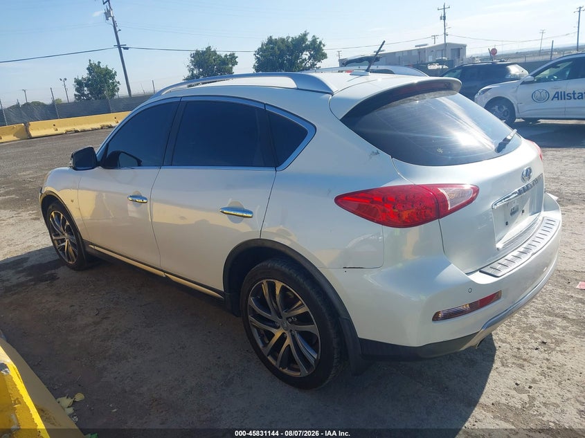 Vin: jn1bj0rp2gm230232, lot: 46330045, infiniti qx50 20163