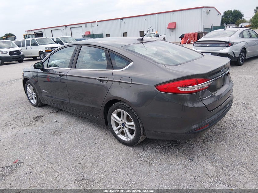 2018 FORD FUSION HYBRID auction photo 3