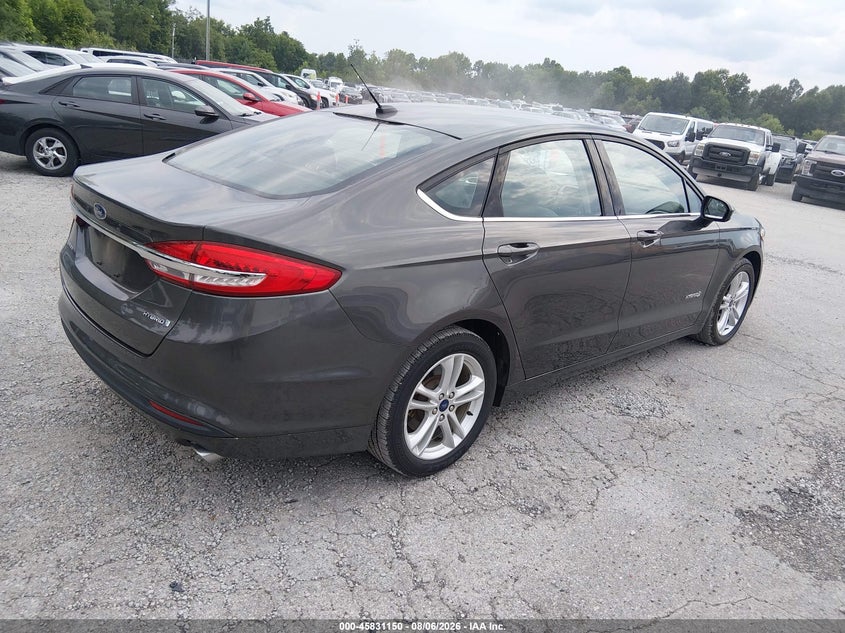 2018 FORD FUSION HYBRID auction photo 4