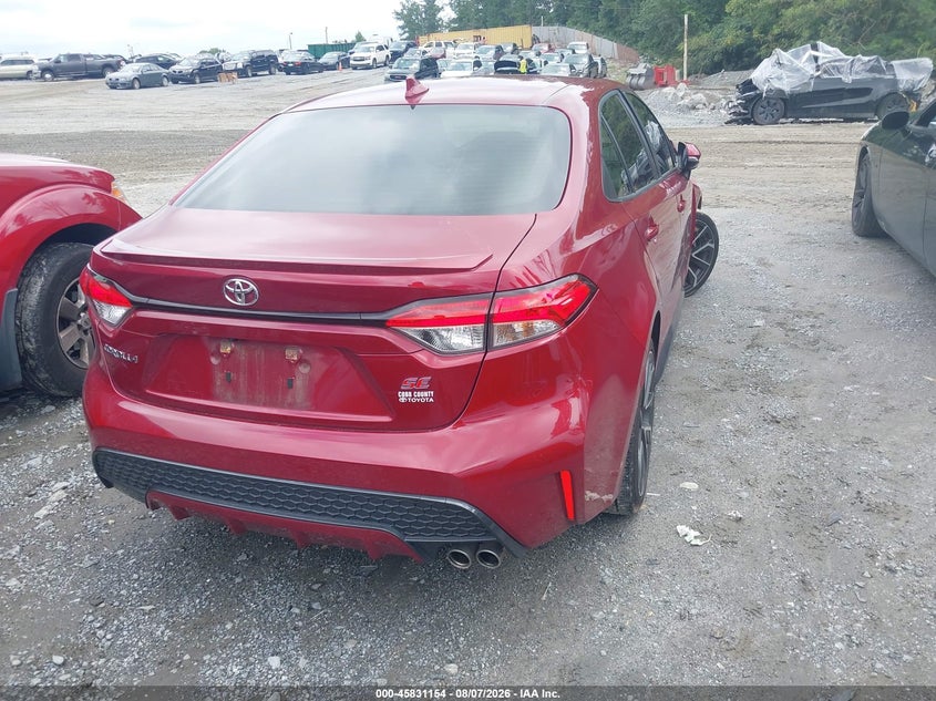 Vin: jtds4mce2nj096744, lot: 46330055, toyota corolla se 20224