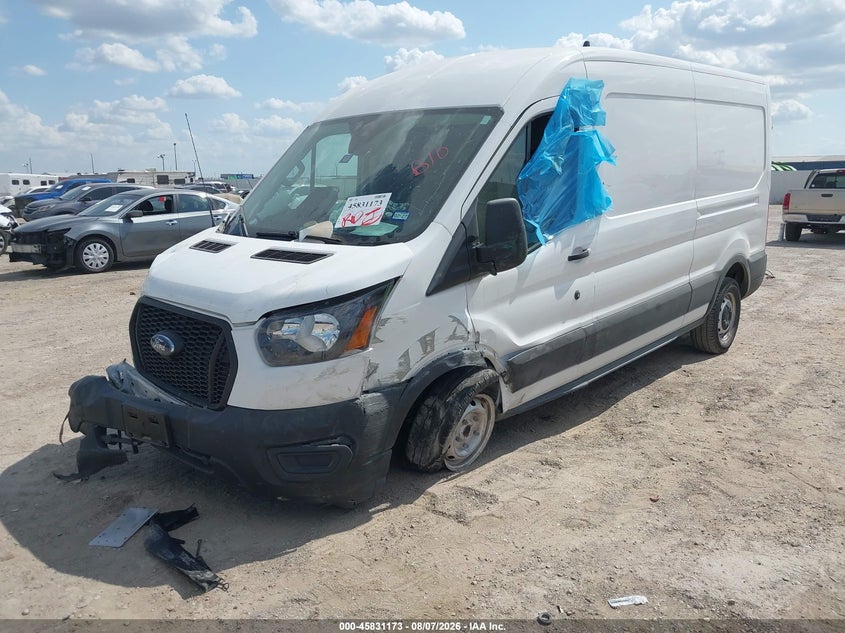 Vin: 1ftbr1c82pkb92932, lot: 46330074, ford transit-250 20232