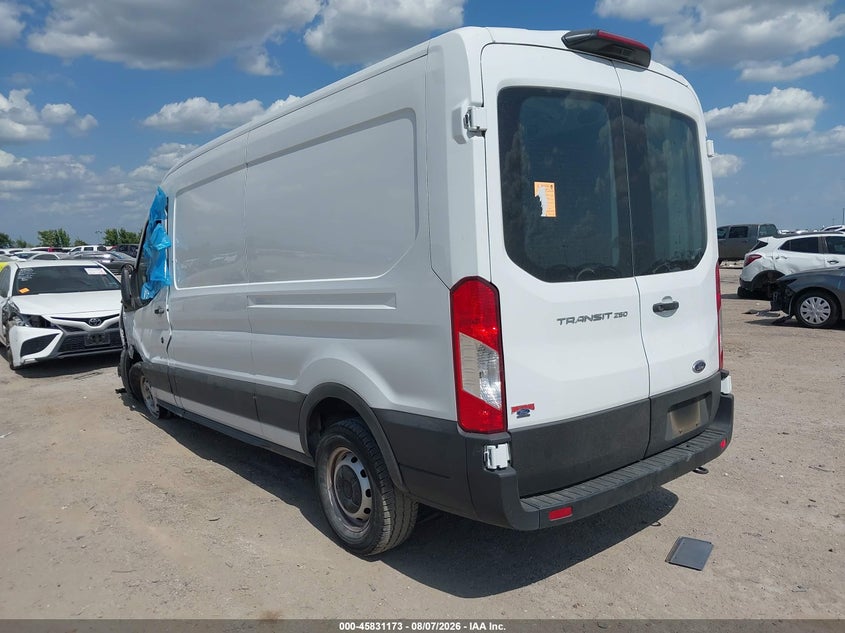 Vin: 1ftbr1c82pkb92932, lot: 46330074, ford transit-250 20233