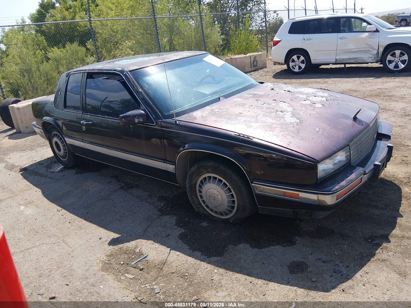 CADILLAC ELDORADO 1986 VIN 1G6EL5788GU607775