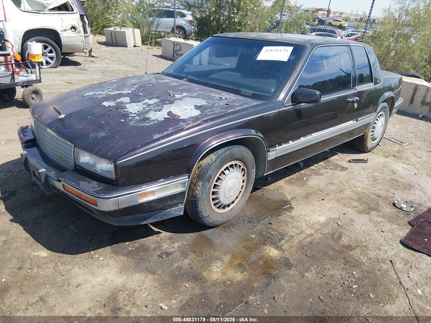 CADILLAC ELDORADO 1986 VIN 1G6EL5788GU607775