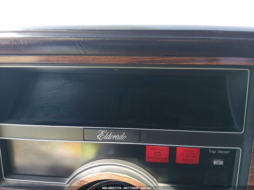 1986 CADILLAC ELDORADO auction photo 7