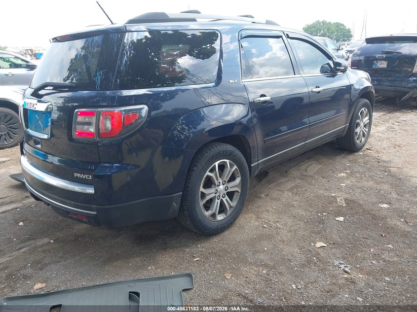 Vin: 1gkkvrkd6fj360573, lot: 46330084, gmc acadia slt 20154