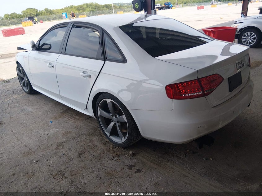 2012 AUDI A4 auction photo 3