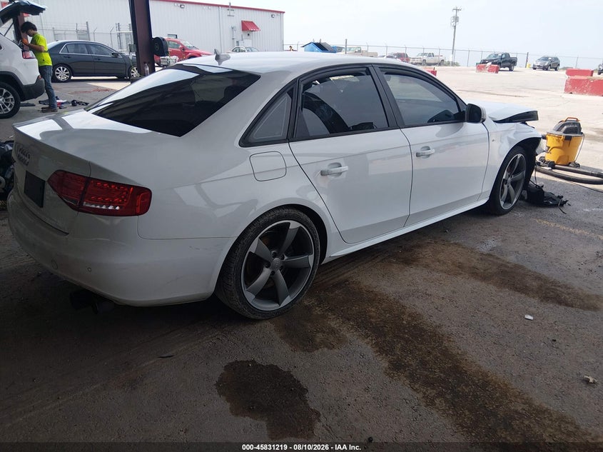 2012 AUDI A4 auction photo 4