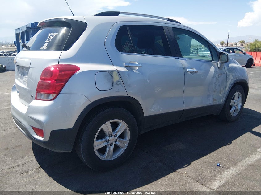 Vin: kl7cjlsb9kb963154, lot: 46330130, chevrolet trax lt 20194