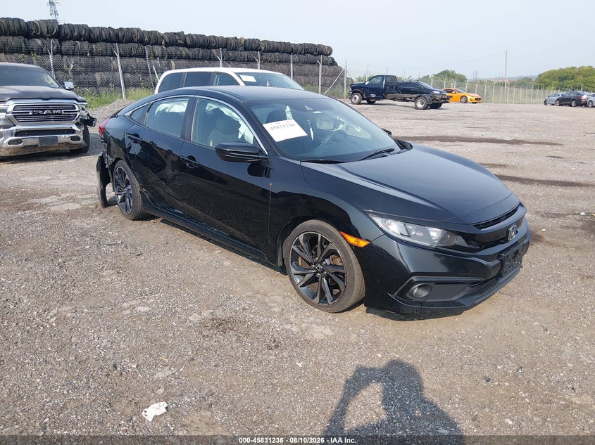 2020 HONDA CIVIC auction photo 1