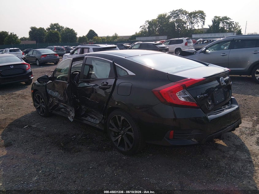 2020 HONDA CIVIC auction photo 3