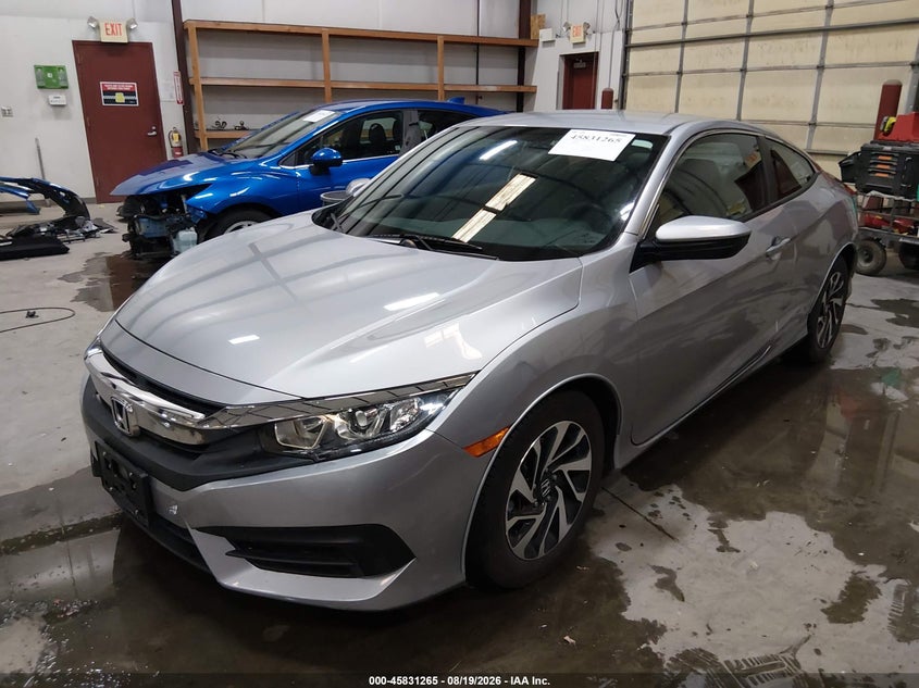 2017 Honda Civic, Right Side, IAAI, VIN 2HGFC4B58HH307779 — photo 2