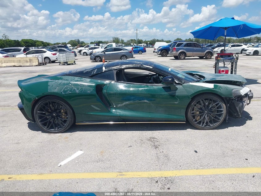 2023 MCLAREN GT COUPE 4.0L V-8 DOHC, VVT, TURBO, 612HP
