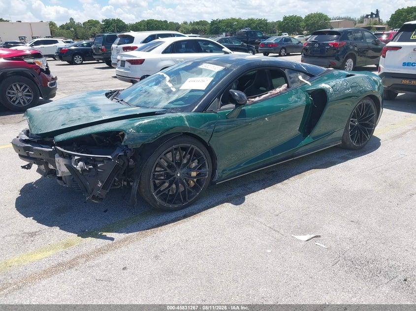 2023 MCLAREN GT COUPE 4.0L V-8 DOHC, VVT, TURBO, 612HP
