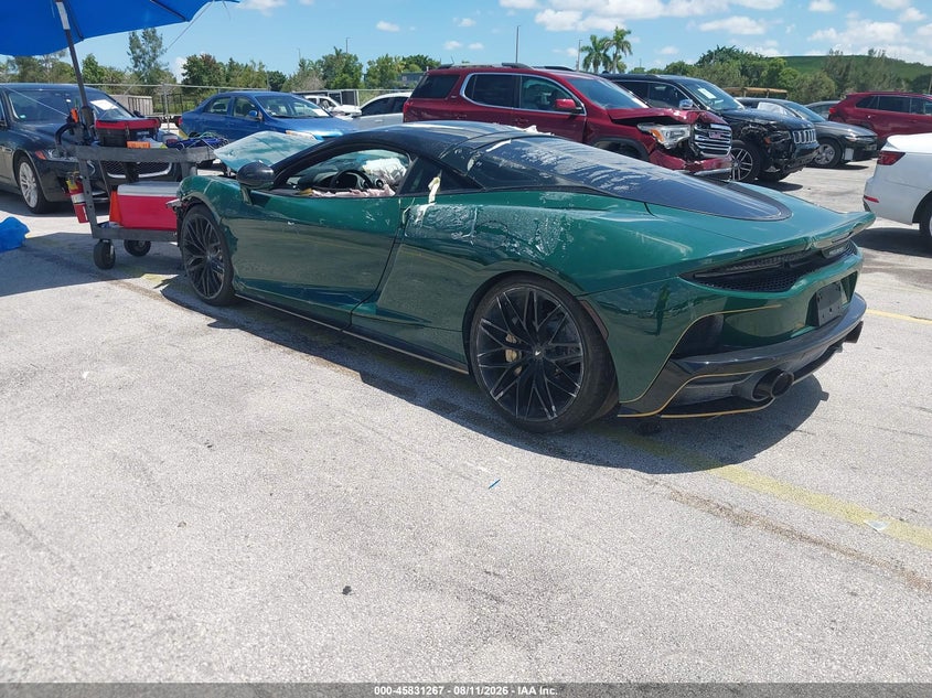 2023 MCLAREN GT COUPE 4.0L V-8 DOHC, VVT, TURBO, 612HP