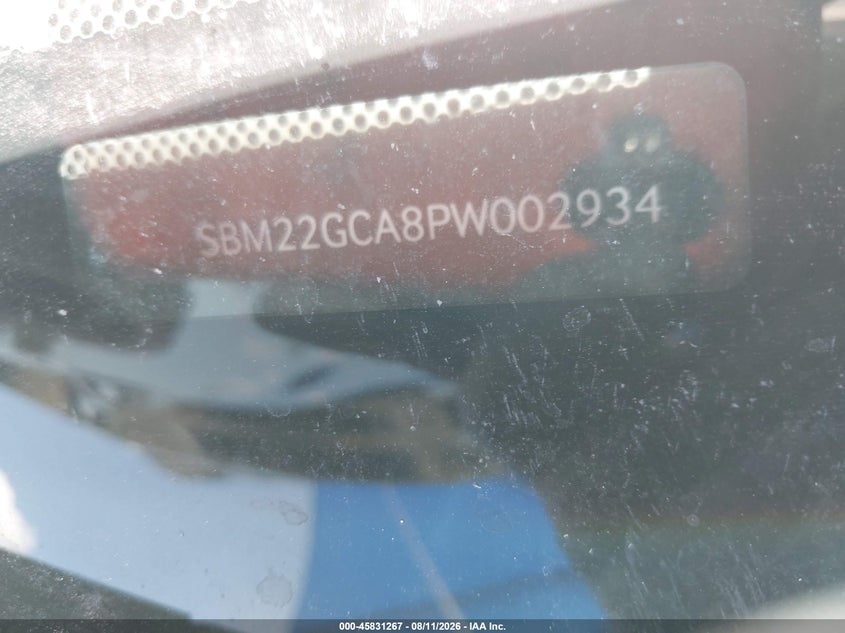 2023 MCLAREN GT COUPE 4.0L V-8 DOHC, VVT, TURBO, 612HP