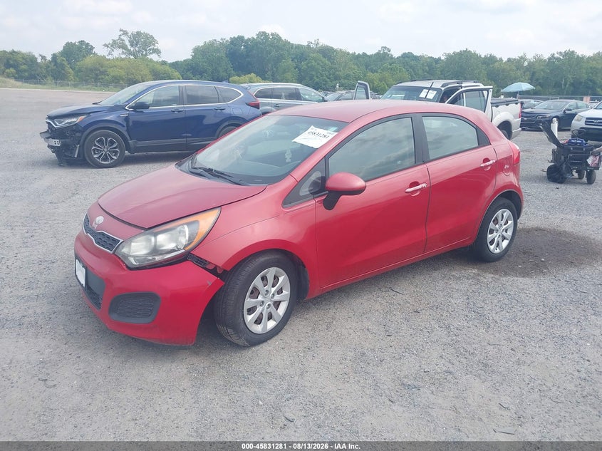 KIA RIO 2014 VIN KNADN5A36E6419447