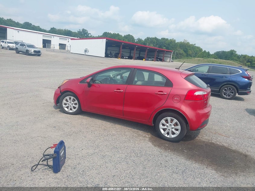 KIA RIO 2014 VIN KNADN5A36E6419447