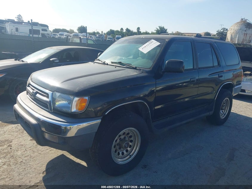 1999 Toyota 4Runner, Звичайний знос, IAAI, VIN JT3GN86R1X0126810 — фото 2