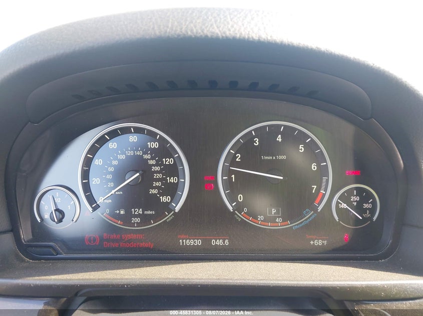 2012 BMW 550I auction photo 7