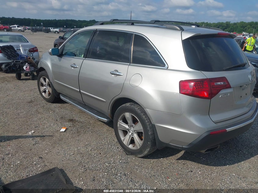 Vin: 2hnyd2h61ah516516, lot: 46330249, acura mdx technology package 20103