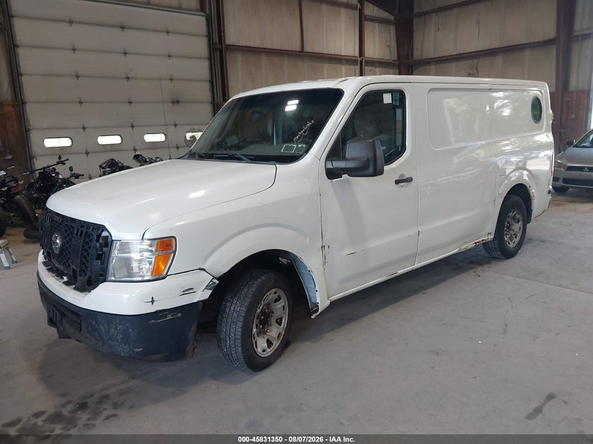 Vin: 1n6bf0ky7cn105374, lot: 46330251, nissan nv 2500 nv2500 hd s v6 20122