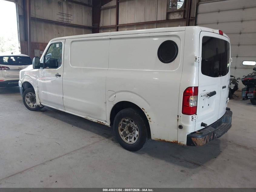 Vin: 1n6bf0ky7cn105374, lot: 46330251, nissan nv 2500 nv2500 hd s v6 20123