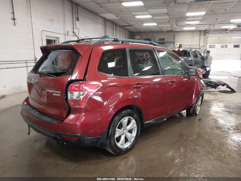 Vin: jf2sjakc3fh497219, lot: 46330259, subaru forester 2.5i limited 20154