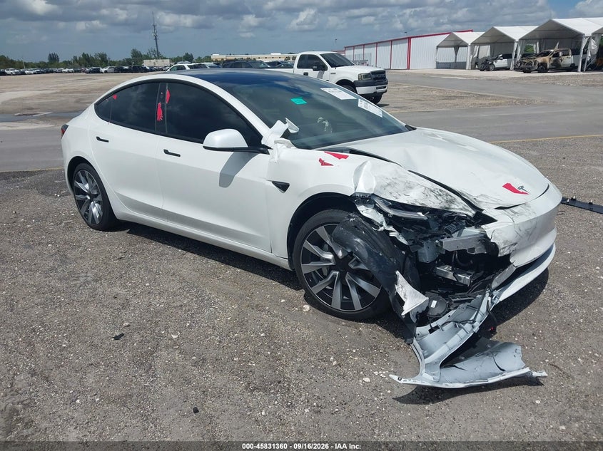 Vin: 5yj3e1ea6sf937090, lot: 46330261, tesla model 3 2025 img_1