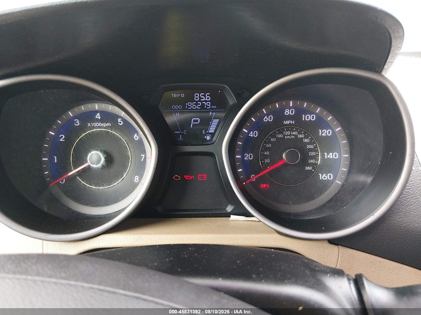 2013 HYUNDAI ELANTRA auction photo 7