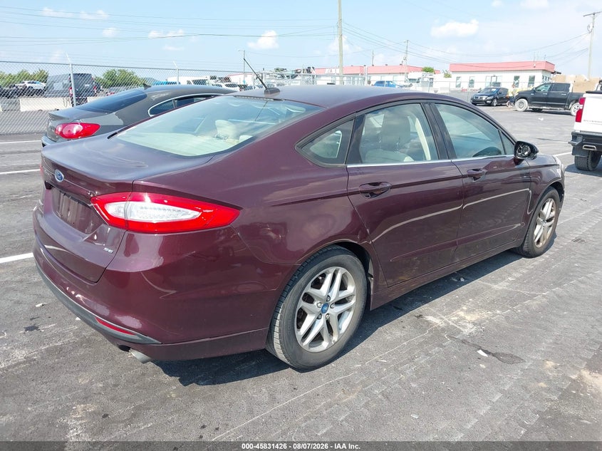 2013 FORD FUSION auction photo 4