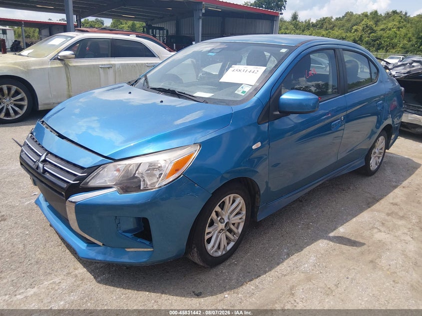 Vin: ml32fufj6mhf06332, lot: 46330343, mitsubishi mirage g4 carbonite edition/es/le 20212