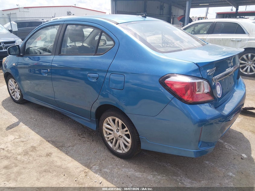 Vin: ml32fufj6mhf06332, lot: 46330343, mitsubishi mirage g4 carbonite edition/es/le 20213