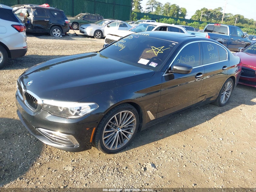 Vin: wbaja7c3xhg458189, lot: 46330348, bmw 530i xdrive 20172