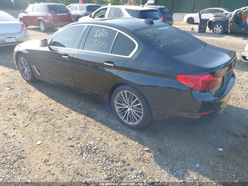 Vin: wbaja7c3xhg458189, lot: 46330348, bmw 530i xdrive 20173