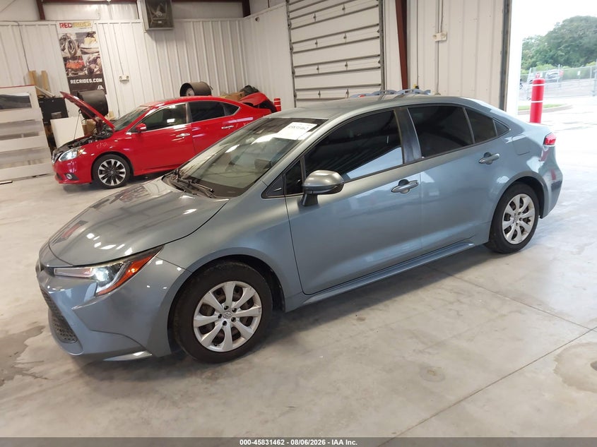 Vin: jtdeprae6lj107231, lot: 46330363, toyota corolla le 20202