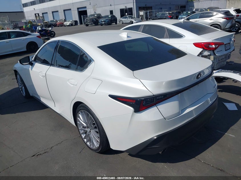 Vin: jthda1d28n5122193, lot: 46330366, lexus is 300 20223