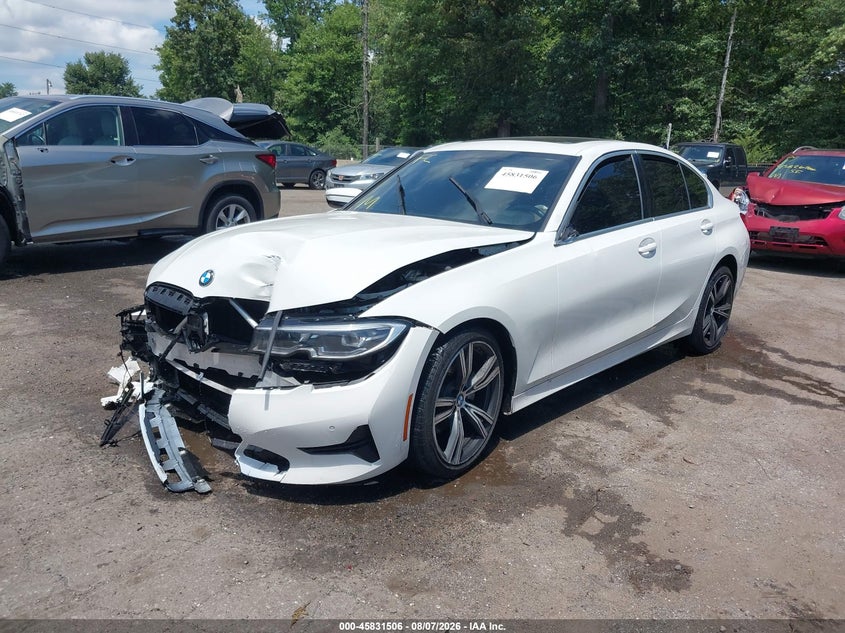 Vin: 3mw5r7j00m8b49665, lot: 46330407, bmw 330i xdrive 20212