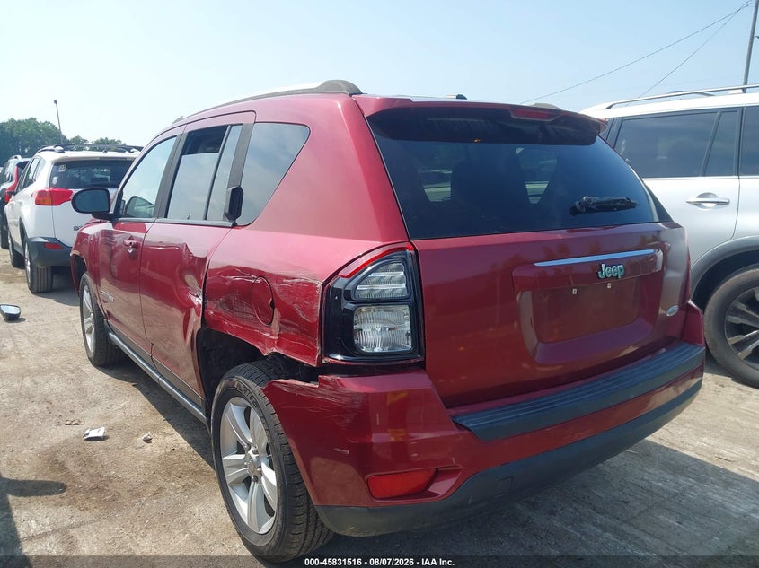 Vin: 1c4njcea6gd620473, lot: 46330417, jeep compass latitude 20163