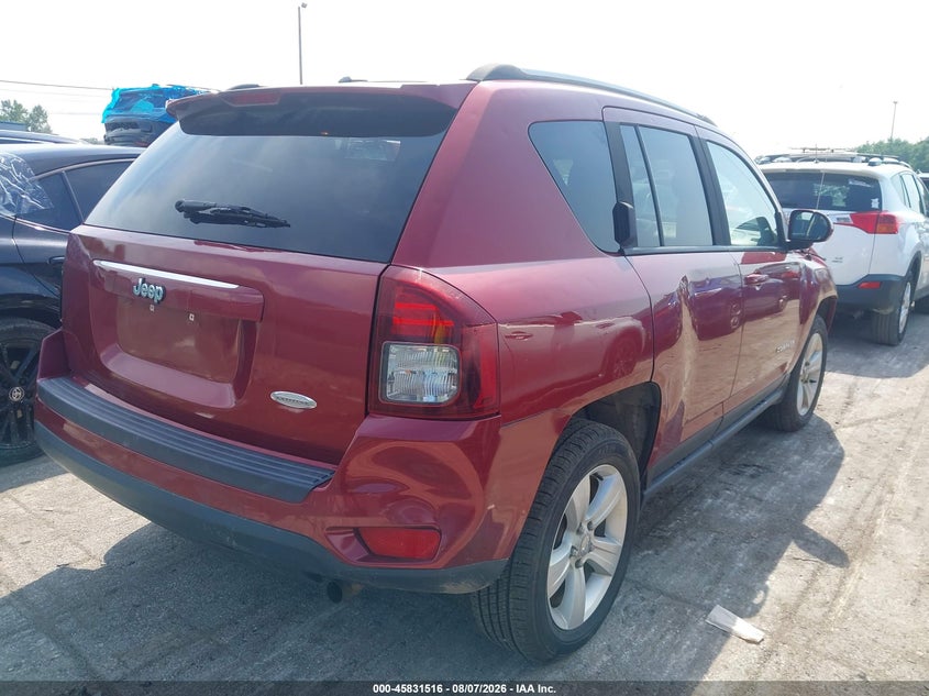 Vin: 1c4njcea6gd620473, lot: 46330417, jeep compass latitude 20164