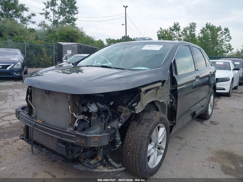Vin: 2fmpk3j92jbb78091, lot: 46330428, ford edge sel 20182