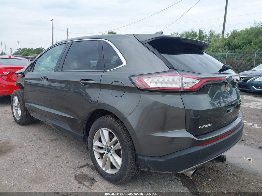 Vin: 2fmpk3j92jbb78091, lot: 46330428, ford edge sel 20183