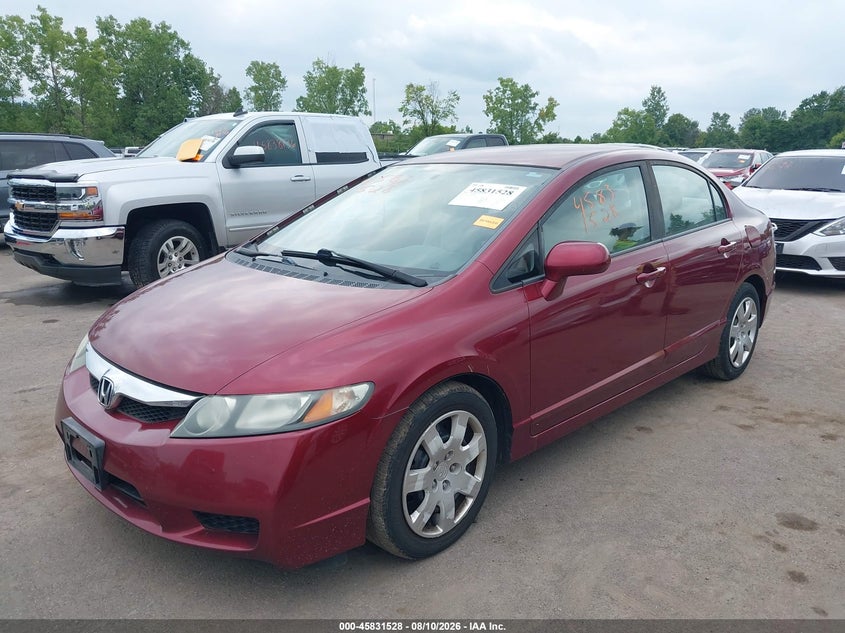 2010 HONDA CIVIC SEDAN 1.8L I-4 VVT, 140HP