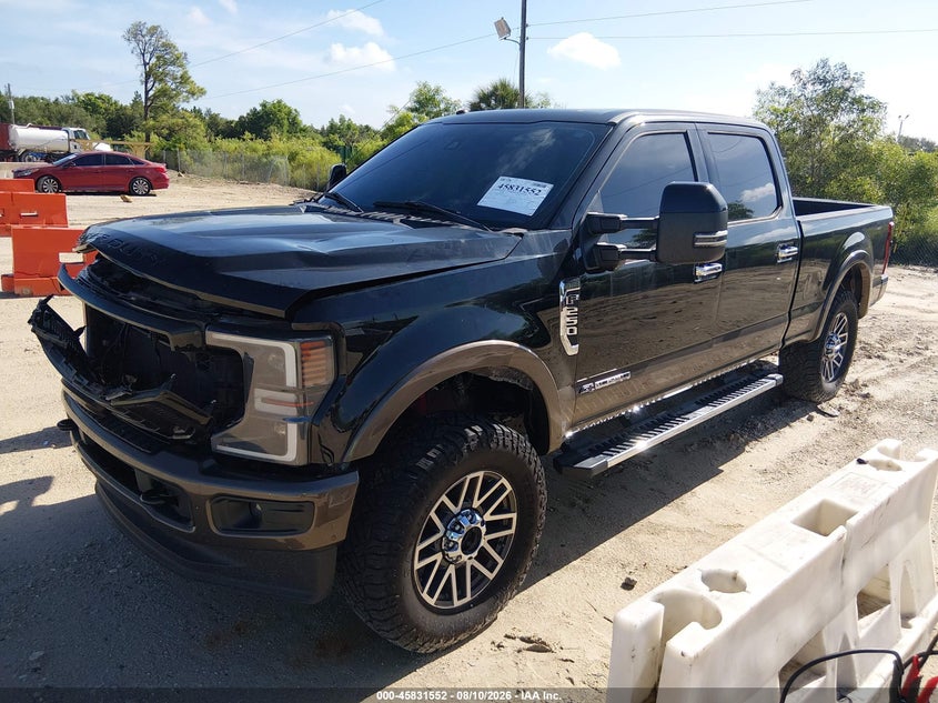 Vin: 1ft7w2bt3hed30021, lot: 46330453, ford f-250 lariat 20172