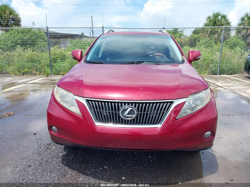 2010 LEXUS RX 350 auction photo 6